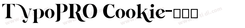 TypoPRO Cookie字体转换